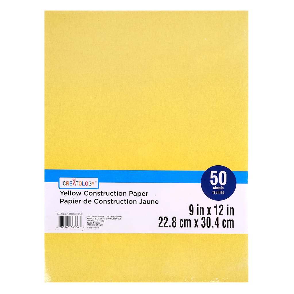 9 X 12 Construction Paper By Creatology 50 Sheets Michaels 9 X 12 Construction Paper By Creatology 50 Sheets Michaels